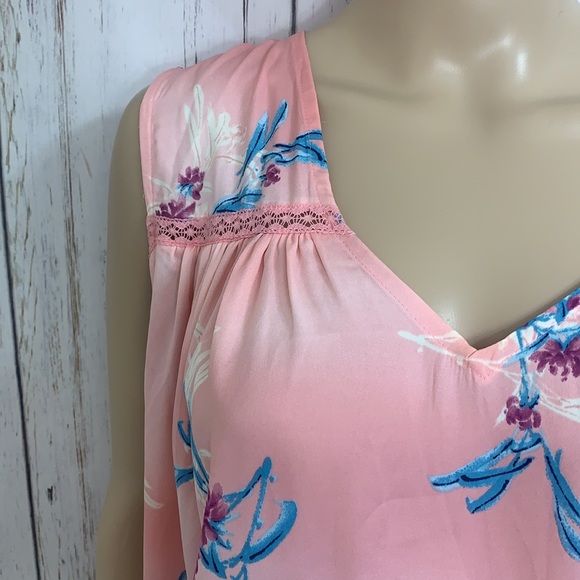 Lane Bryant Floral Tank Top - Picture 3 of 11